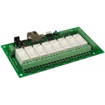 Programmable Ethernet Module with 8 Relays, 7 I/O and RS485 dS378 Antratek Electronics