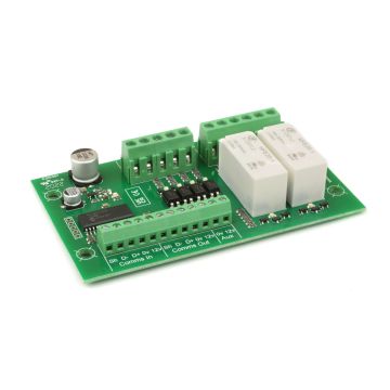 Expansion Module with 2 Relays and 4 Opto Inputs dSX42H Antratek Electronics
