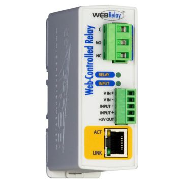 WebRelay - Single Relay & Input Module X-WR-1R12-1I-I Antratek Electronics