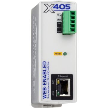 Web-Enabled Temperature and Humidity Module for up to 16 sensors - PoE X-405-E Antratek Electronics
