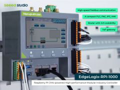 EdgeLogix RPi 1000 CM4108032 - Industrial Controller with HMI 102110773 Antratek Electronics