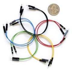 Jumper Wires Premium 6" M/M Pack of 10 PRT-08431 Antratek Electronics