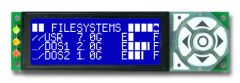 Matrix Orbital LK204-7T-1U-WB: 20 x 4 serial LCD LK204-7T-1U-WB Antratek Electronics