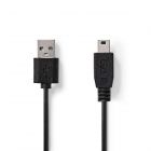 USB A - mini B Cable CCGT60300BK10 Antratek Electronics