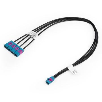 Mini-Fakra 4-in-1 Cable 0.5m Female-to-Female 114993704 Antratek Electronics