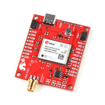 GPS-RTK Dead Reckoning Breakout - ZED-F9R, SMA (Qwiic) GPS-22660 Antratek Electronics