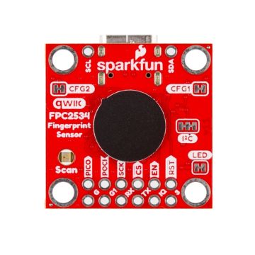 Fingerprint Sensor - FPC2534 (Qwiic) SEN-29854 Antratek Electronics