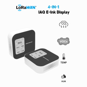 LoRaWAN Air Quality 4-in-1 CO2, TVOC Sensor with Display AS-203E Antratek Electronics